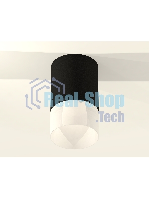 Светильник Ambrella Light XS7422025 SBK/FR черный песок/белый матовый MR16 GU5.3 (C7422, N7170)