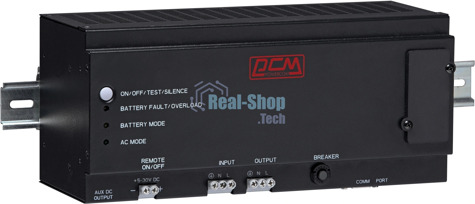 Источник бесперебойного питания Powercom DRU-1500 900Вт 1500ВА черный