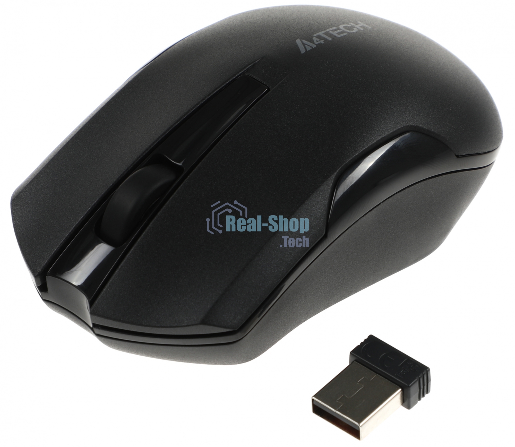 Комплект клавиатура+мышь A4Tech 3000NS беспроводной, USB, 1200 DPI, чёрный