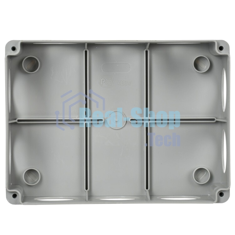 Коробка распаячная ОП 190х140х70 IP55 КМ41244 RAL7035 (10 гермовводов) IEK UKO11-190-140-070-K41-55