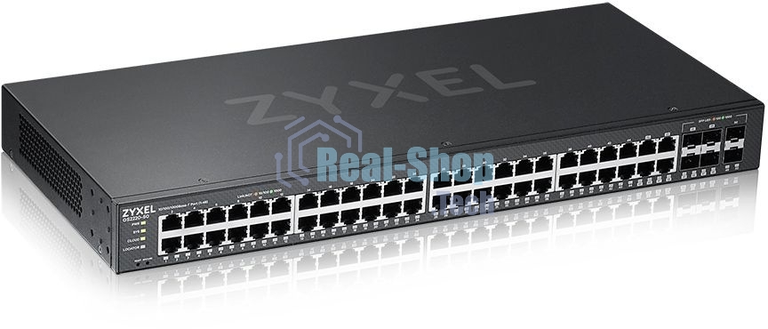 Коммутатор гибридный L2 Zyxel NebulaFlex Pro GS2210-50, rack 19