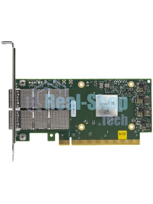 Сетевая карта MELLANOX ConnectX-6 Dx EN adapter card, 100GbE, Dual-port QSFP56, PCIe 4.0 x16, No Crypto, Tall Bracket