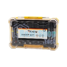 Набор бит Kranz с магнитным держателем 25-50 мм, 49 шт. (50 шт./уп.)