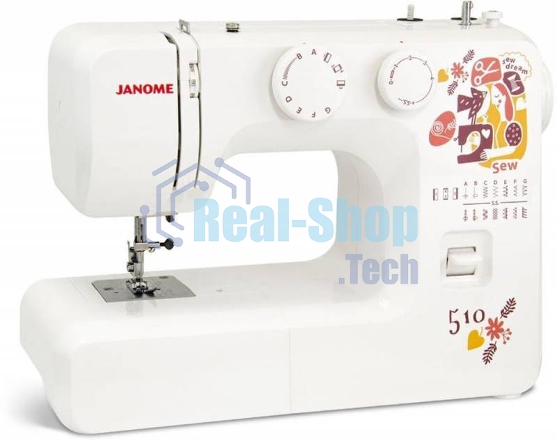 Швейная машина Janome Sew dream 510 белый