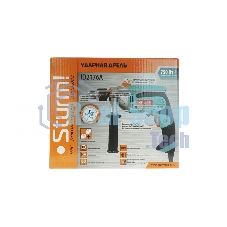Дрель ударная Sturm ID2176A, 750 Вт, 0-2800 об/мин, 0-42000 уд/мин, МЕТАЛ КОРП РЕДУКТ ID2176A
