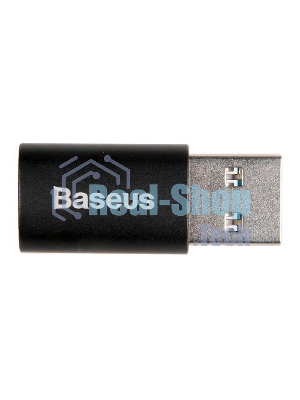 Переходник BASEUS Ingenuity Series Mini OTG, USB-A 3.1- Type-C, черный