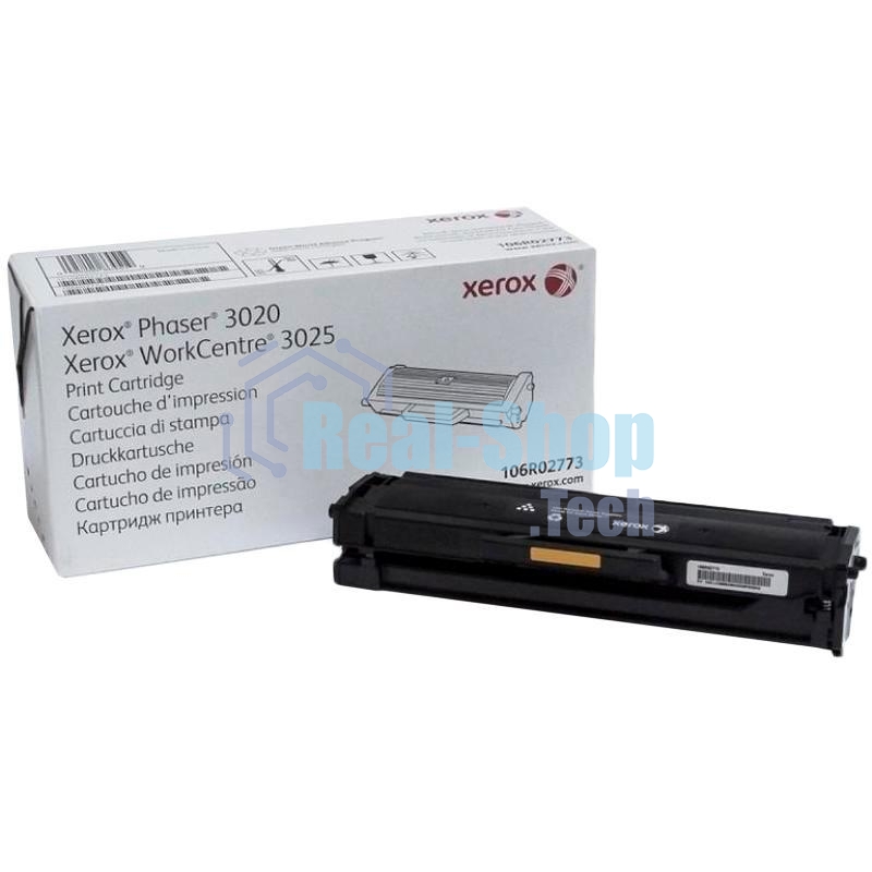 Картридж лазерный Xerox 106R02773 черный для Xerox Phaser 3020/WC 3025 (1500 стр)(Channels)