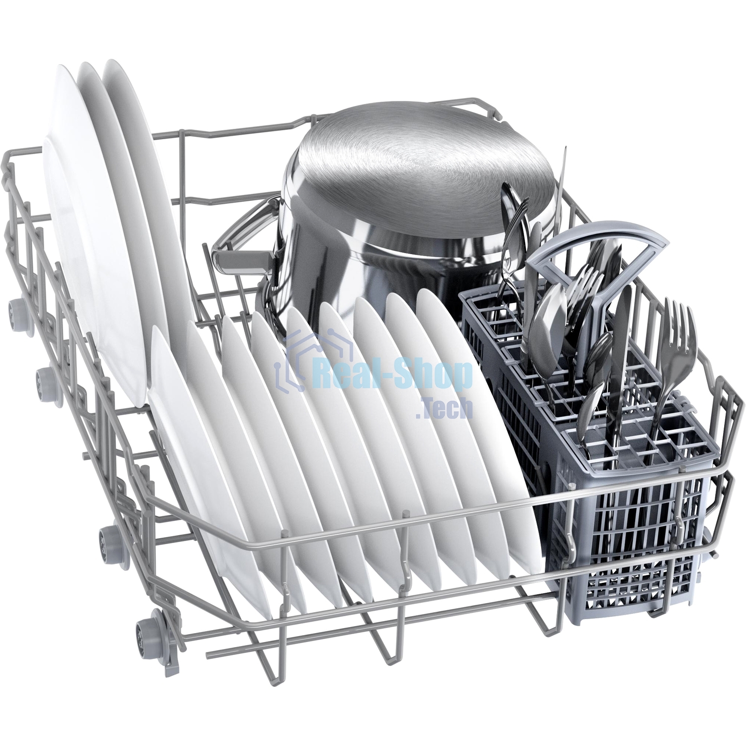 Встраиваемая посудомоечная машина Bosch SPV2IKX10E, черный, 44.8 см, 9 компл., 48 дБ, класс A+