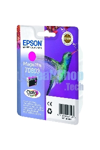 Картридж струйный Epson C13T08034011 пурпурный (330 стр.) для Epson St Ph P50/PX660/PX720WD