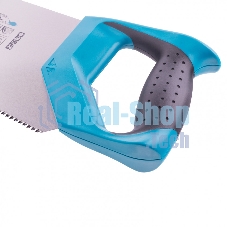 Ножовка по дереву Gross PIRANHA, усил.трапецев.полотно,500 мм,11-12TPI,зуб3D,кален.зуб,2-комп.рук.