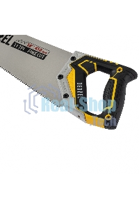 Ножовка по дереву Denzel 450 мм, 11 TPI, зуб 3D, металлопластиковая рукоятка