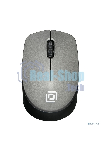 Мышь беспроводная Oklick 486MW серый/черный, 1000 dpi, радиоканал, USB, кнопки - 3
