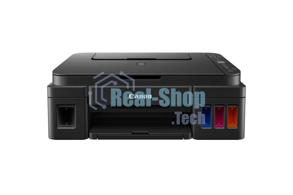 МФУ струйное Canon PIXMA G3410 (2315C009), A4, цветное, печ. 8.8 стр/мин (ч/б) 5 стр/мин (цвет), скан. до 19 стр/мин., 4800x1200 dpi (принтер) 1200х600 dpi (сканер), USB, Wi-Fi