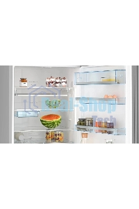 Холодильник Bosch KGN56LB31U черный двухкамерный 400/105л морозилка снизу