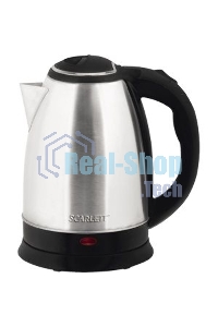 Чайник электрический Scarlett SC-EK21S26 1.8л. 1800Вт серебристый (корпус: нержавеющая сталь)