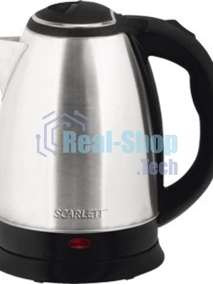 Чайник электрический Scarlett SC-EK21S26 1.8л. 1800Вт серебристый (корпус: нержавеющая сталь)
