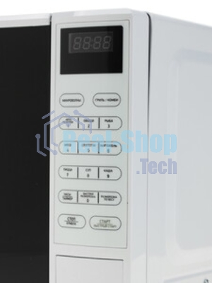 Микроволновая печь BBK 20MWG-735S/W белый, 20 л, 700 Вт, переключатели - сенсор
