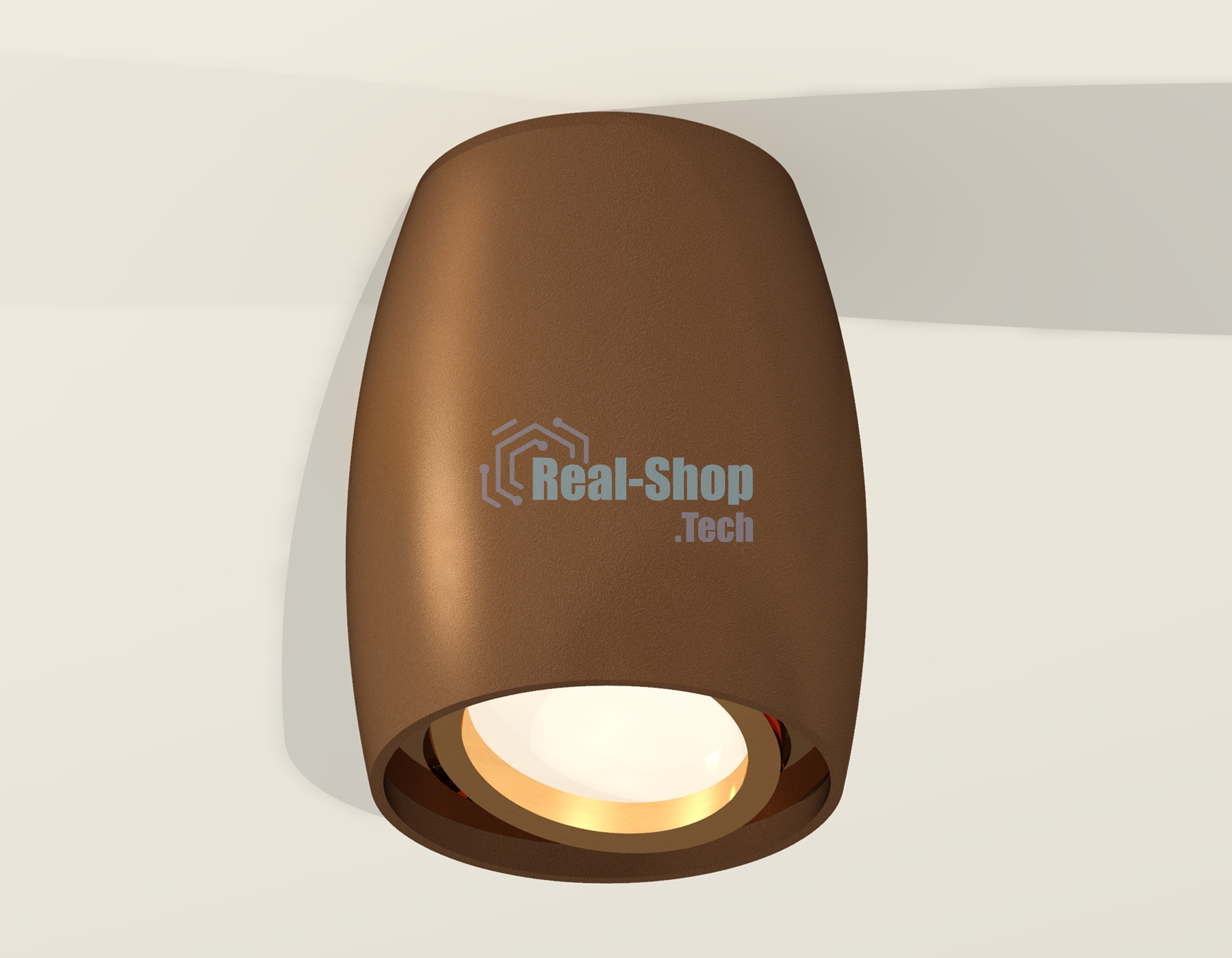 Светильник Ambrella Light XS1124002 SCF/PYG кофе песок/золото желтое полированное MR16 GU5.3 (C1124, N7004)