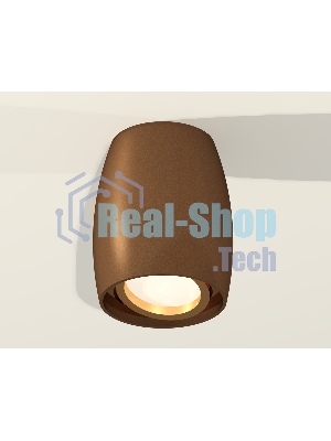 Светильник Ambrella Light XS1124002 SCF/PYG кофе песок/золото желтое полированное MR16 GU5.3 (C1124, N7004)