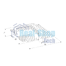 Mini Magnetic Коннектор угловой для встраиваемого шинопровода (черный) 85177/00