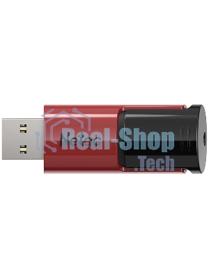 Флешка USB Netac U182 (replaced NT03U182N-016G-30RE), 16Gb, USB 3.2, R/W 70/30, красный/черный