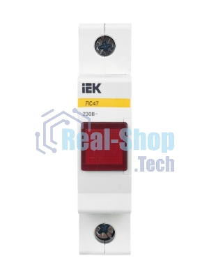 Лампа сигнальная ЛС-47 красн. IEK MLS10-230-K04
