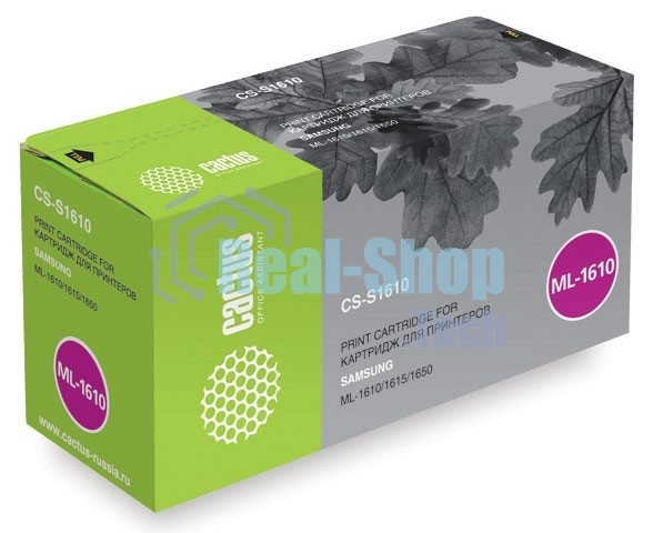 Картридж лазерный Cactus CS-S1610 (ML-1610) черный (2000 стр.) для SAMSUNG ML-1610/1615/1650
