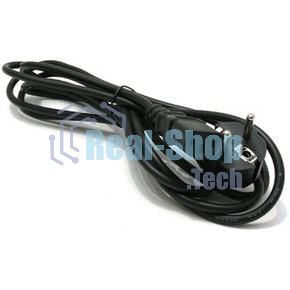 Кабель питания ExeGate PC-1,2 OfficePC 450W (Евровилка Schuko->С13) VDE-250V черный, 1.2м