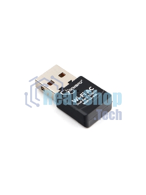 Сетевой двухдиапазонный Wi-Fi мини USB-адаптер Gembird 600 Мбит, USB, 802.11b/g/n/ac/а