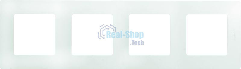 Рамка 4 поста, бел. ETIKA 