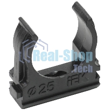 Держатель с защелкой CF25 IEK черный CTA10D-CF25-K02-100