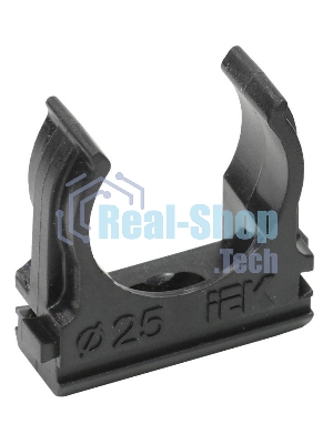 Держатель с защелкой CF25 IEK черный CTA10D-CF25-K02-100