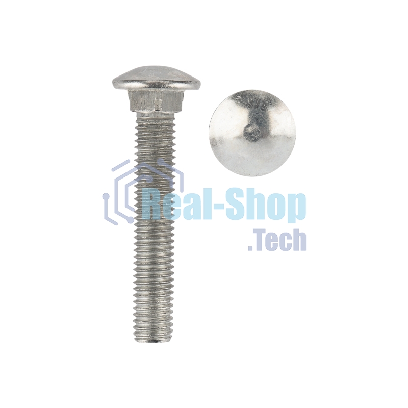 Болт мебельный Kranz DIN 603, 10х60, упаковка поставщика (20 кг./452 шт.)