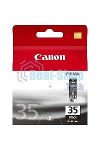 Картридж струйный Canon PGI-35Bk (1509B001) черный (9.30 мл, 200 стр.) для Canon PIXMA iP100, iP110