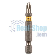 Набор бит Denzel PH2х50, сталь S2, шестигранный профиль, 10 шт.