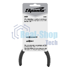 Кусачки торцевые Mini Sparta 105 мм, никелированные, авторазжим