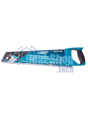 Ножовка по дереву Gross PIRANHA, усил.трапецев.полотно,500 мм,11-12TPI,зуб3D,кален.зуб,2-комп.рук.