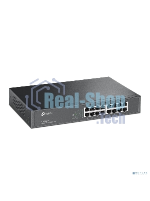 Коммутатор сетевой неуправляемый TP-Link SMB TL-SF1016DS 16 ports 10/100 Мбит/с