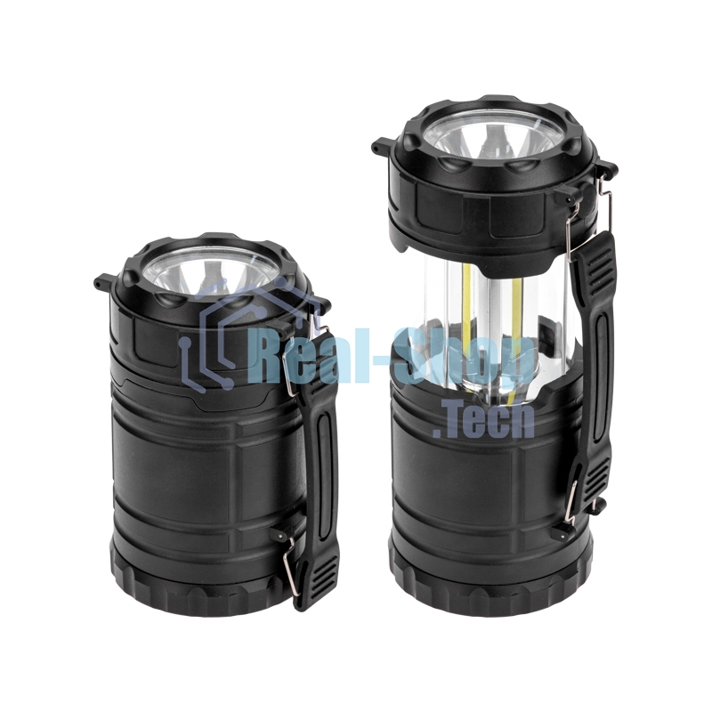 Фонарь кемпинговый Rexant раздвижной с ручкой