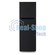 Холодильник Бирюса Б-B6039 черный двухкамерный 240/80л морозилка сверху