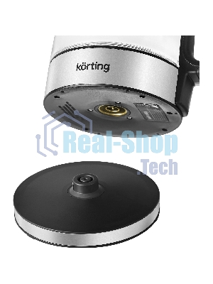 Электрический чайник Korting, объем 1.7 л, материал: стекло, механическое управление, фильтр от накипи, 5 температурных режимов, автоотключение, поддержание температуры