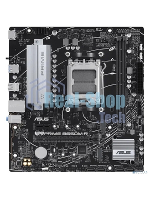 Материнская плата ASUS PRIME B650M-R, Socket AM5, AMD B650, 2xDDR5, 4xSATA, 2xM.2, 1xPCIe 4.0 x16, 1xPCIe x1, 1xHDMI, 1x 2.5Gb LAN, 2xUSB-A 3.2 Gen 1, 4xUSB-A 2.0, 3x3.5 мм, 7.1, mATX