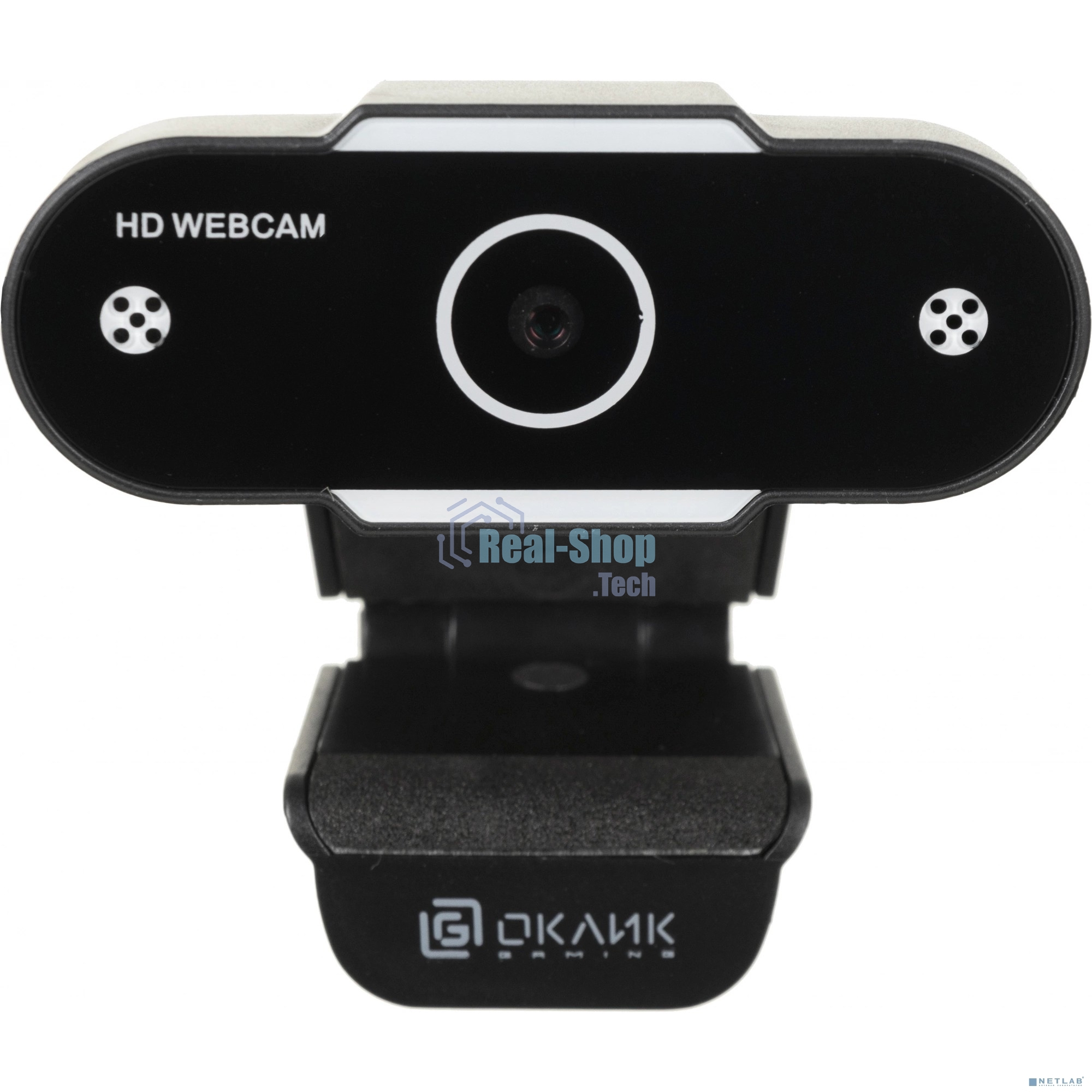 Веб-камера Oklick/Оклик OK-C012HD черный 1Mpix (1280x720) USB2.0 с микрофоном