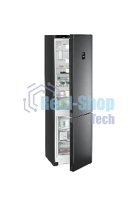 Холодильник Liebherr CNBDC 573I-22 001 черная нержавеющая сталь двухкамерный 266/94л морозилка снизу