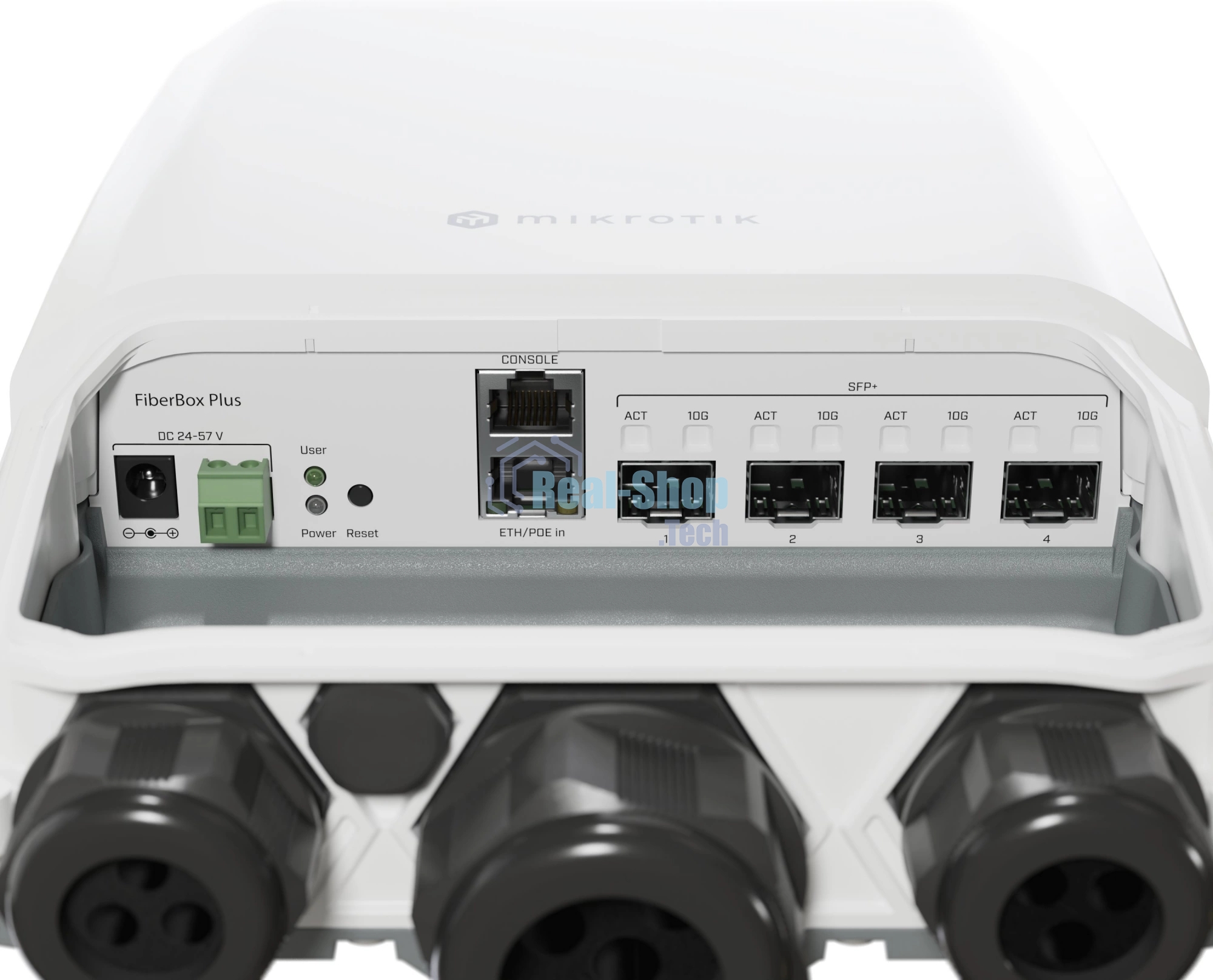 Коммутатор Mikrotik CRS305-1G-4S+OUT FiberBox Plus, 1*1Gbit RJ45, 4*SFP+, outdoor case
