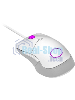 Мышь проводная Cooler Master MM-310-WWOL1 белый, 12000 dpi, USB Type-A, кнопки - 6