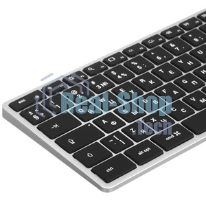 Клавиатура Satechi Slim X3 беспроводная, Bluetooth, серый