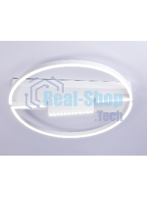 Светильник Ambrella light FL51459/1+1 WH белый 72W 3000K-6400K+4200K D600*110 (ПДУ РАДИО 2.4G)