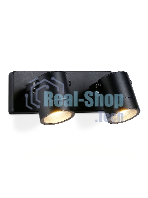Светильник Ambrella light ST3888/2 BK черный IP54 GU10/2 max 35W 250*80*85