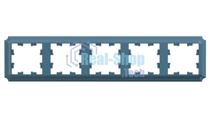 Рамка ATLASDESIGN ANTIQUE 5-постовая рамка, универсальная, ИЗУМРУД